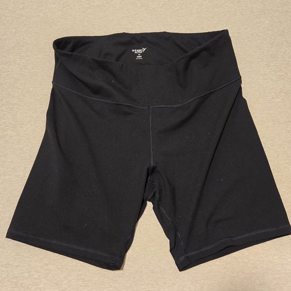 Old Navy black bike shorts - XXL